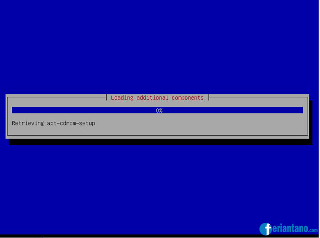 Cara Install Debian 6 Squeeze Berbasis Text CLI Lengkap Dengan Gambar - Feriantano.com