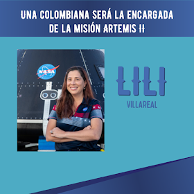 Una colombiana será la encargada de la misión Artemis II