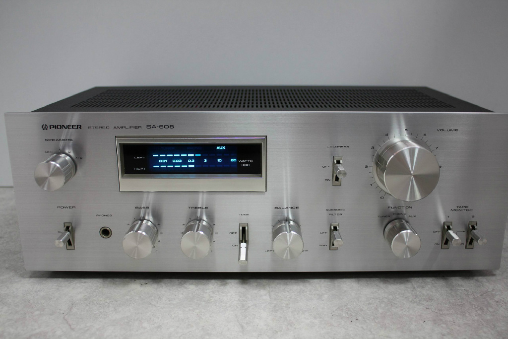 Pioneer SA 608 Integrated Amplifier AudioBaza