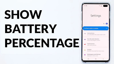 How to Get Battery Percentage in Status Bar on Galaxy Note 20 or Note 20 Ultra