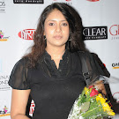 Sangavi in Black Tshirt at Blind Date Premiere Photo Gallery