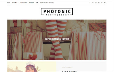Photonic Photography Blogger Template (Free Premium)