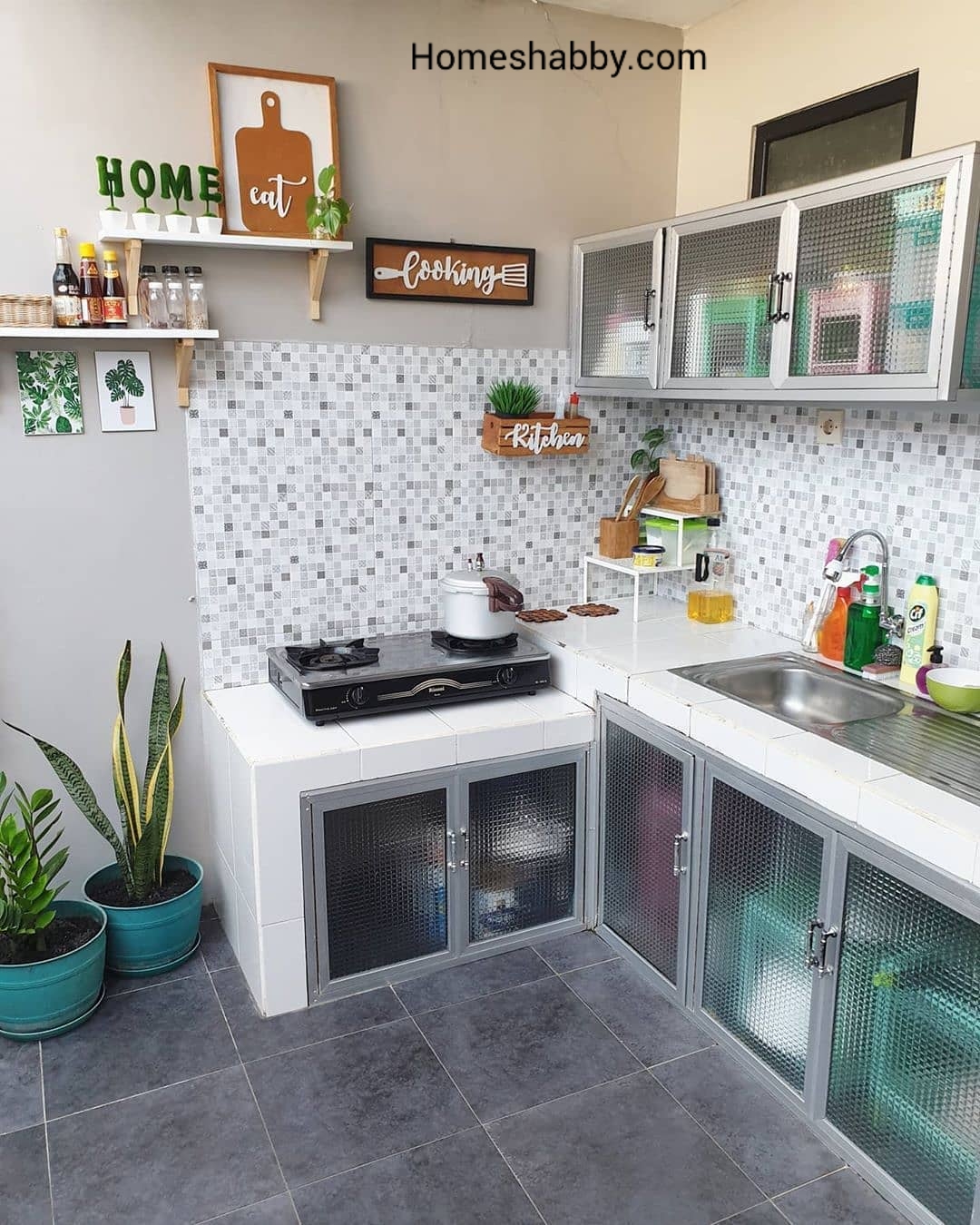 6 Contoh Desain Dapur Rumah Minimalis Type 36 Terbaru Homeshabbycom Design Home Plans