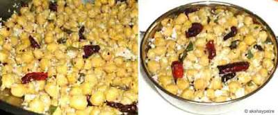 Kabuli chana usli -step 5 and 6