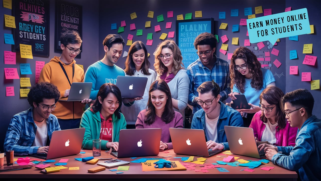 Earn Money Online Students
