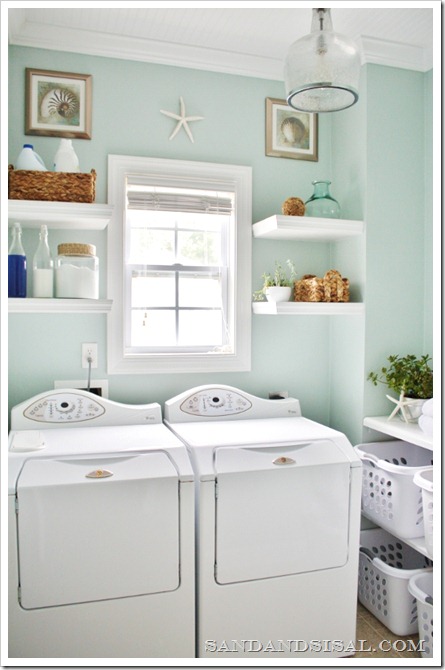 Laundry Room Makeover - Sand and Sisal