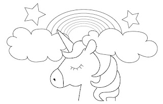 unicorns coloring pages prints for kids