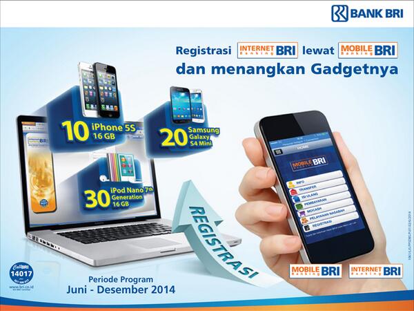 Internet Banking BRI , Cara Mengganti Nomor HP mToken