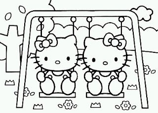 Dibujos de Hello Kitty para Pintar, parte 1