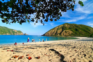 Lombok tourism, mawun beach