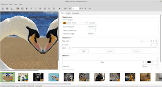 Cara Membuat Slideshow Di GNU/Linux Menggunakan Imagination