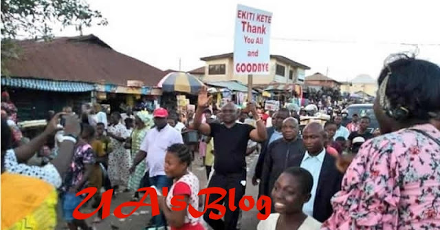 Gov. Fayose Leaves Ekiti For Abuja, Says He Won't Flee