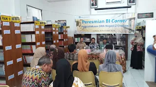 SMA 2 Kota Cirebon Resmi Mendapatkan BI Corner Dari KpwBI Cirebon