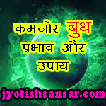 Kamjor Budh Ka Jivan Par Prabhav Aur Upaay Jyotish Me