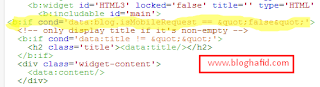 merupakan sebuah item yg ada di sebuah platform yg bertujuan sebagai penunjuk atau seb [Tanpa Request] Sembunyikan / Tampilkan Widget Blog Versi Mobile