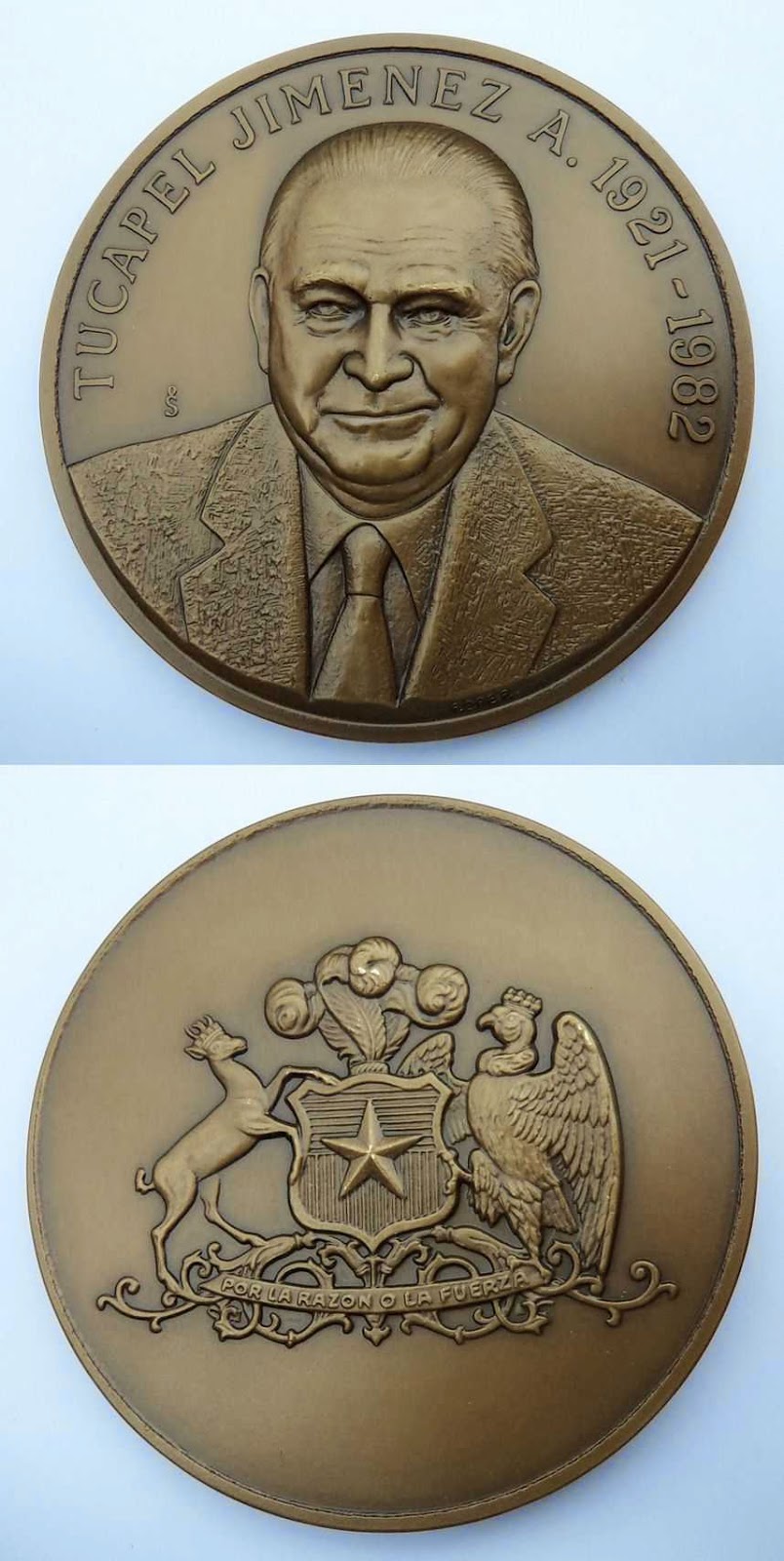 Tucapel Jimenez | Medallas Chile