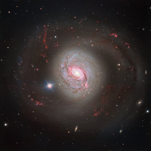 Dazzling galaxy Messier 77