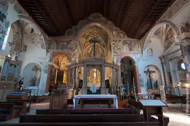 Iglesia Superio San Fermo Italia viaje Verona