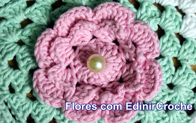 Flores em Croche com Edinir Croche