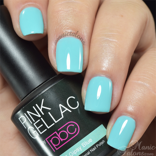 Pink Gellac Gipsy Blue Swatch