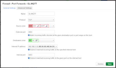 Port forwarding on OpenWrt firewall
