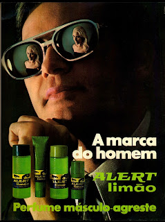propaganda Alert limão - 1970. Os anos 70.