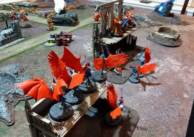 Warhammer 40k battle report: Drukhari vs Space Marines, 500pts