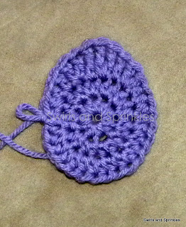 Swirls and Sprinkles: free crochet egg applique