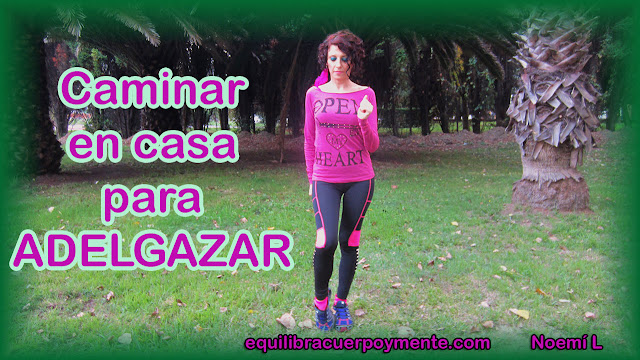 Caminar en casa para adelgazar. Cardio para principiantes para bajar de peso de bajo impacto.