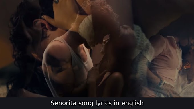 Senorita lyrics in english