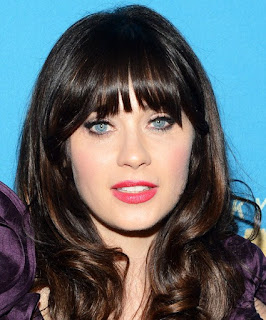 Zooey Deschanel hairstlye bangs