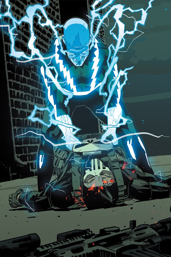 punisher vs electro marvel comics