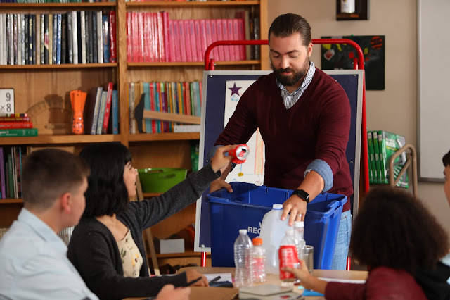 The Recycling Simplified Education Program curriculum for grades preK-12 is structured to provide educators with flexibility to teach the lessons as a complete unit or incorporate into existing curriculum plans. Lessons within each grade range build upon students’ current understanding and help them gain greater awareness of the broader environmental, sustainability and societal issues related to recycling and the conservation and reuse of natural resources.