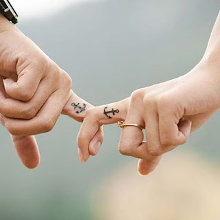 Finger tattoo for couples