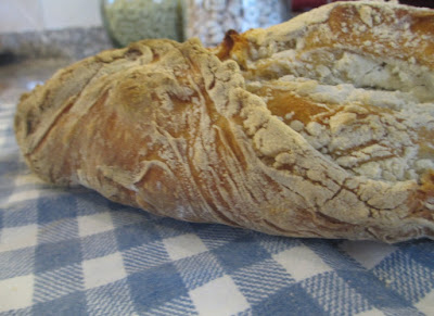 Pane Svelto croccante  della notte con lievito di birra 