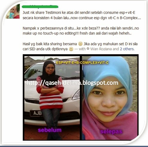 Testimoni ESP shaklee