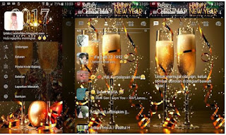 BBM Mod New Year Special Tahun Baru 2017 v3.2.0.6 Clone Unclone