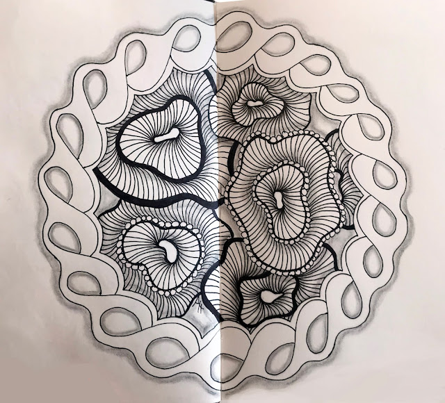 day 4 of The 100 Day Project - Alice Hendon, Leda Sketchbook