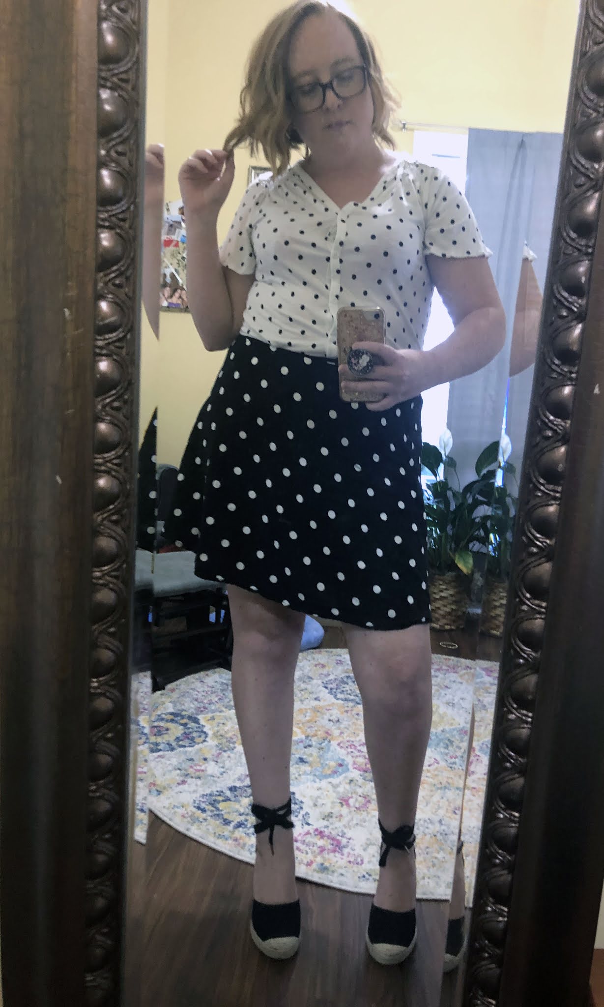 polka dots times two