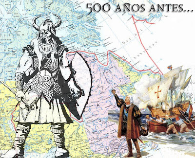 ¿Quien descubrio America primero Colon o los vikingos?