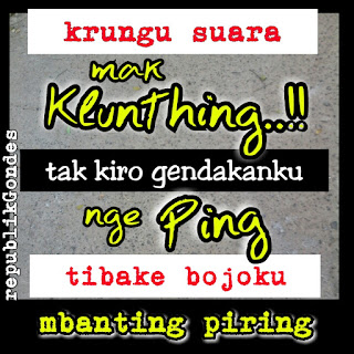 gedakan, bojo mbanting piring