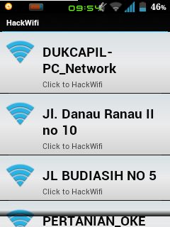 Cara HACK Password WIFI di Adroid