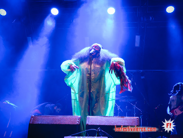 Tank and the Bangas / Festival Colours of Ostrava 2019, Dolni Vitkovice, Ostrava, CZ