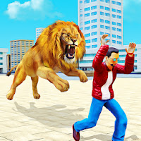 Angry Lion City Attack: Wild Animal Games 2020 Apk Download