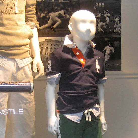 Young Polo Lout - In the Lord & Taylor window a while ago.