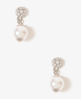Pearlescent Drop Earrings from Forever 21