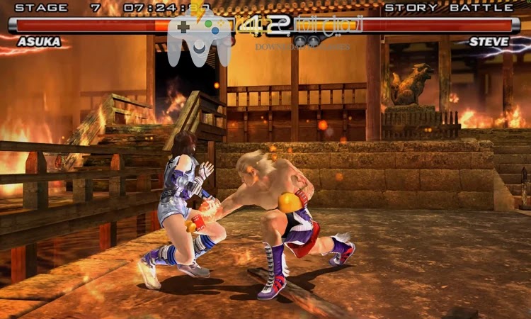 تحميل لعبة Tekken 5 بحجم صغير مجانًا