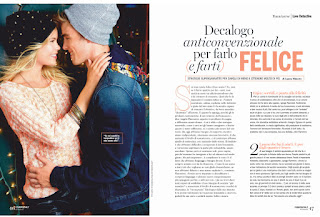 Cosmopolitan Gennaio 2019, intervista angela flammini, pag 1