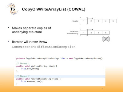  Though both synchronized ArrayList in addition to CopyOnWriteArrayList provides yous thread Difference betwixt synchronized ArrayList in addition to CopyOnWriteArrayList inward Java?