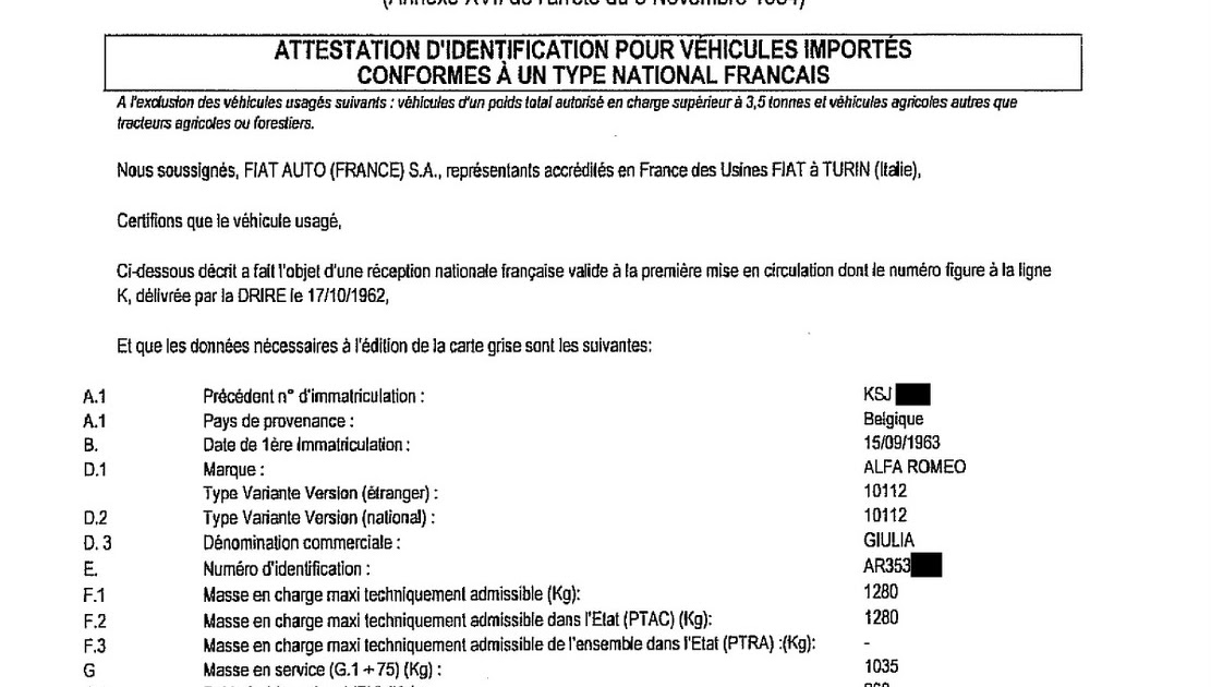 Comment lire votre carte griseCarteGriseMinute 